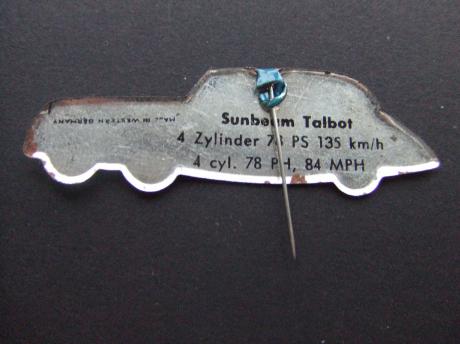 Sunbeam Talbot 4 cilinder blauw (2)